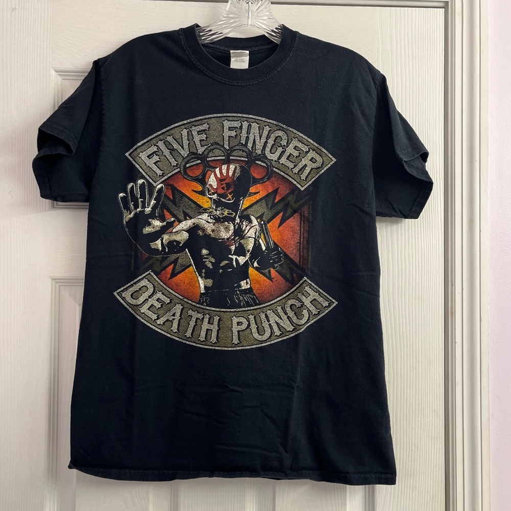 Five Finger Death Punch 2019 Concert T-Shirt Black Size M